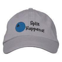 Split Happens Bowling Embroidered Hat