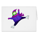 Split Jump Skating Frog Cards