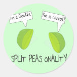 Split Peas onality Sticker