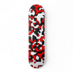 Split Red Camo Skate Boards