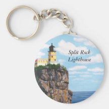Split Rock Lighthouse Key Chain