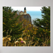 Split Rock Lighthouse Poster