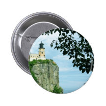 Split Rock Summer Pinback Buttons