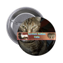 Spoiled Rotten Cats Pin