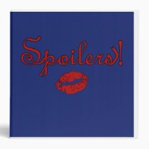 Spoilers! Vinyl Binder