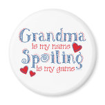 Spoiling Grandma Refrigerator Magnet