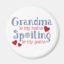 Spoiling Grandma Magnet