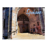 Spokane Cathedral Postcard