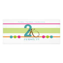 Sponge Frame Photo Event Marketing Cards Personalized Invites