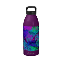 Sponge Splotch Water Bottle