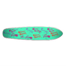 Spontaneous Music, Teal Skate Decks