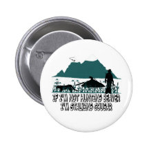 Spoof cougar hunter pin