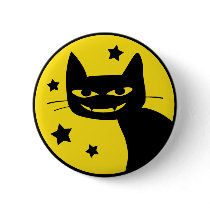 Spooky Cat Pin