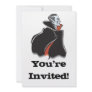 spooky dracula vampire personalized announcements