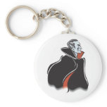 spooky dracula vampire key chain