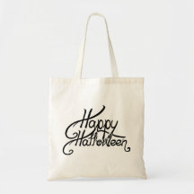 Spooky Festive Happy Halloween Canvas Bag