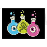 Spooky Halloween Chemistry Greeting Cards