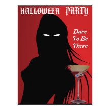 spooky halloween party invitation