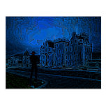 Spooky Halloween Postcard