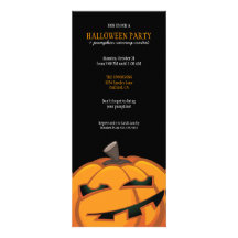 Spooky Halloween Pumpkin Carving Party Invitations
