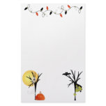 Spooky Halloween stationery