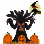 Spooky Halloween Tree photo sculptures