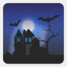 Spooky House Sticker