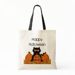 Spooky Kitty Tote Bag