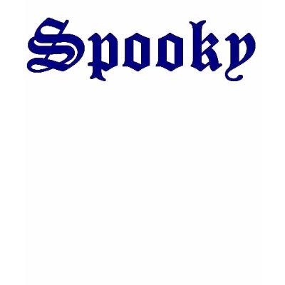 spooky logo t shirts by orlandojer