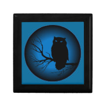 Spooky Owl Trinket Box