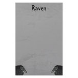 Spooky Raven Stationary stationery
