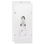 Spooky Spider Girl Rack Card Template