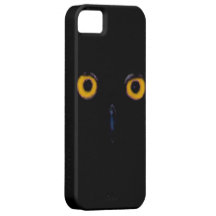 Spooky Wise Old Owl Eyes Face Halloween