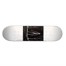 spooky woods whimsical astral magical mystical  pa skateboard