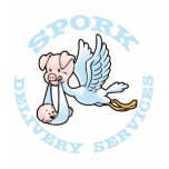 Spork Delivery t-shirts