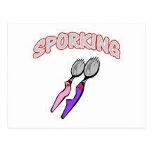 Sporking Postcard