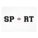 Sport (Badminton) Personalized Invitation