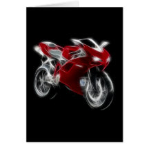 Sport Bike Racing Motorcycle Cards