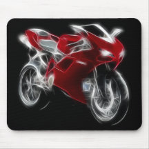 Sport Bike Racing Motorcycle Mousepad