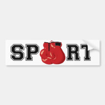 Sport (Boxing) Bumper Sticker
