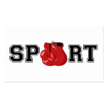 Sport (Boxing) Business Card