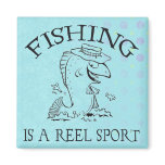 Sport Fishing Refrigerator Magnets