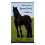 Sport Horse Business Cards