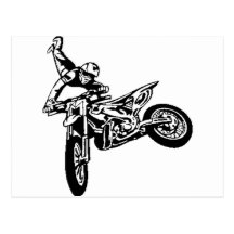 Sport Motorcycle Racing Postcards