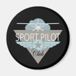 Sport Pilot Club Fridge Magnet