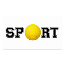 Sport (Volleyball) 2 Business Cards