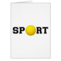 Sport (Volleyball) 2 Greeting Cards