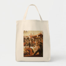 Sporting Ladies (or Circus Lover) by James Tissot Tote Bag
