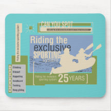 Sporting System Tshirts and Gifts Mousepad
