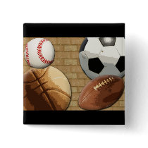 Sports Al-Star, Basketball/Soccer/Football Pin
